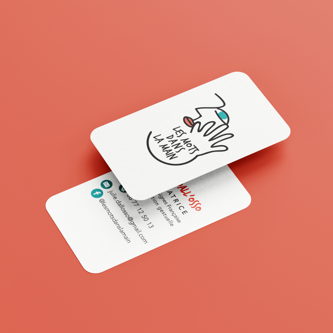 Les mots dans la main portfolio