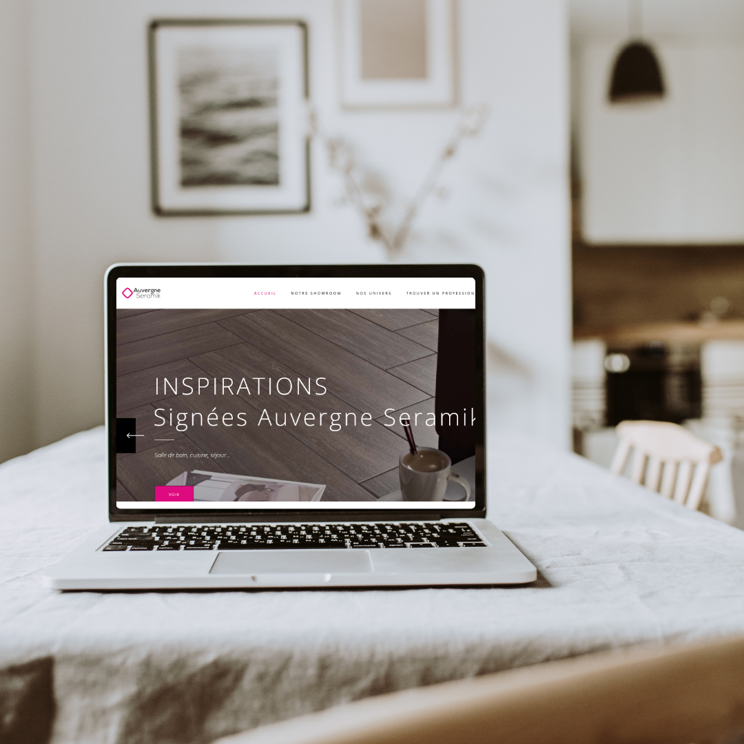Portfolio web Auvergne Seramik