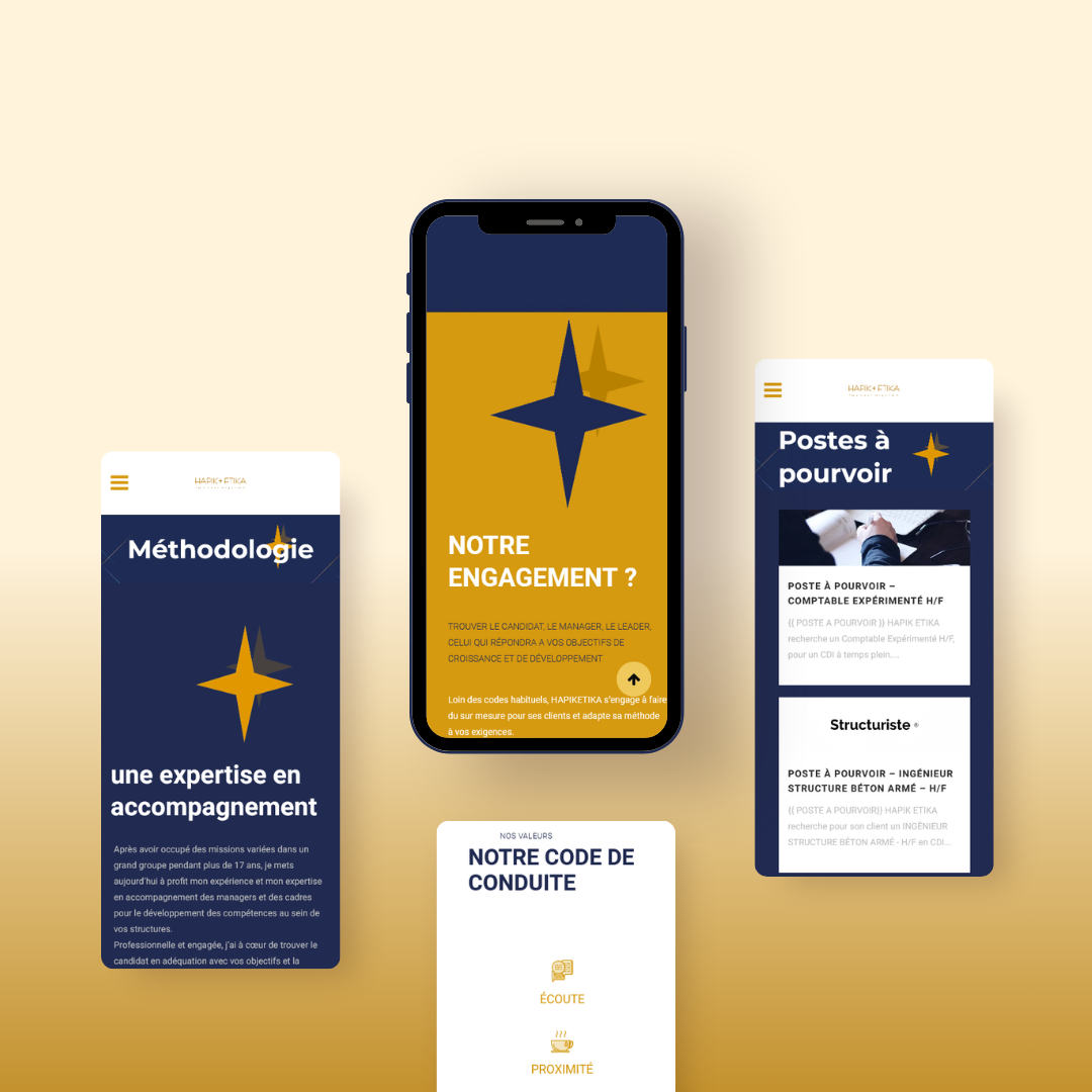 Portfolio web Hapik Etika