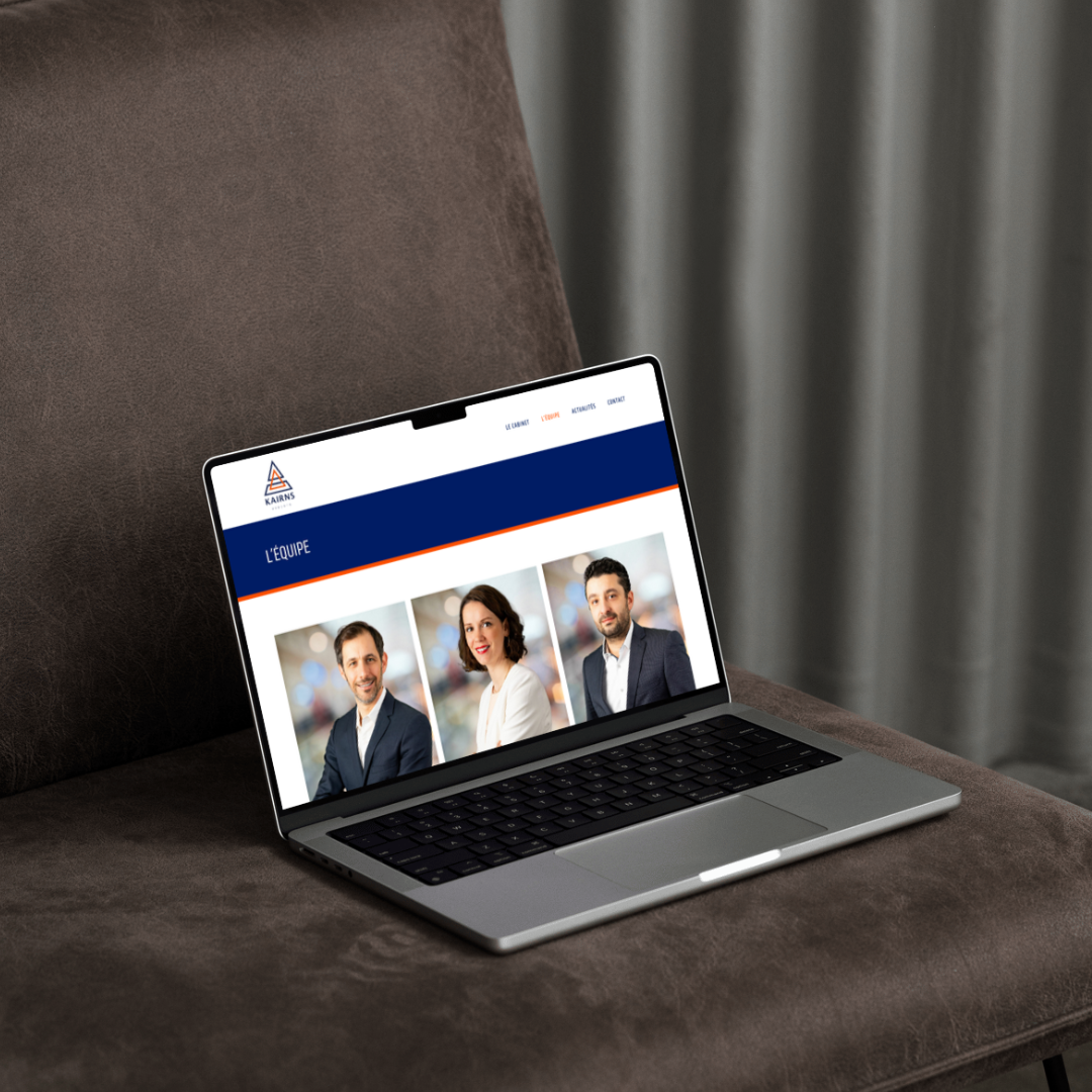 Portfolio web Kairns Avocats