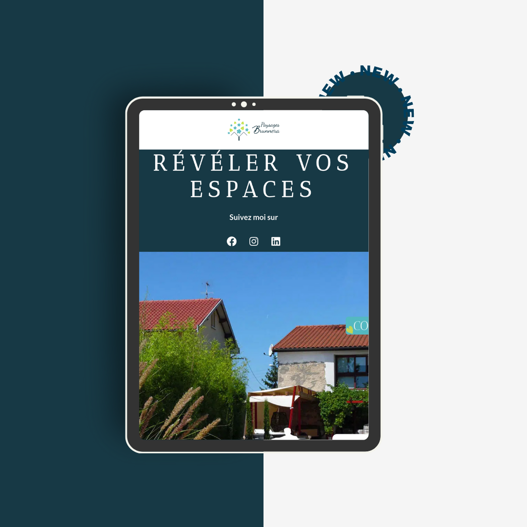 Portfolio web Paysages Brunnera