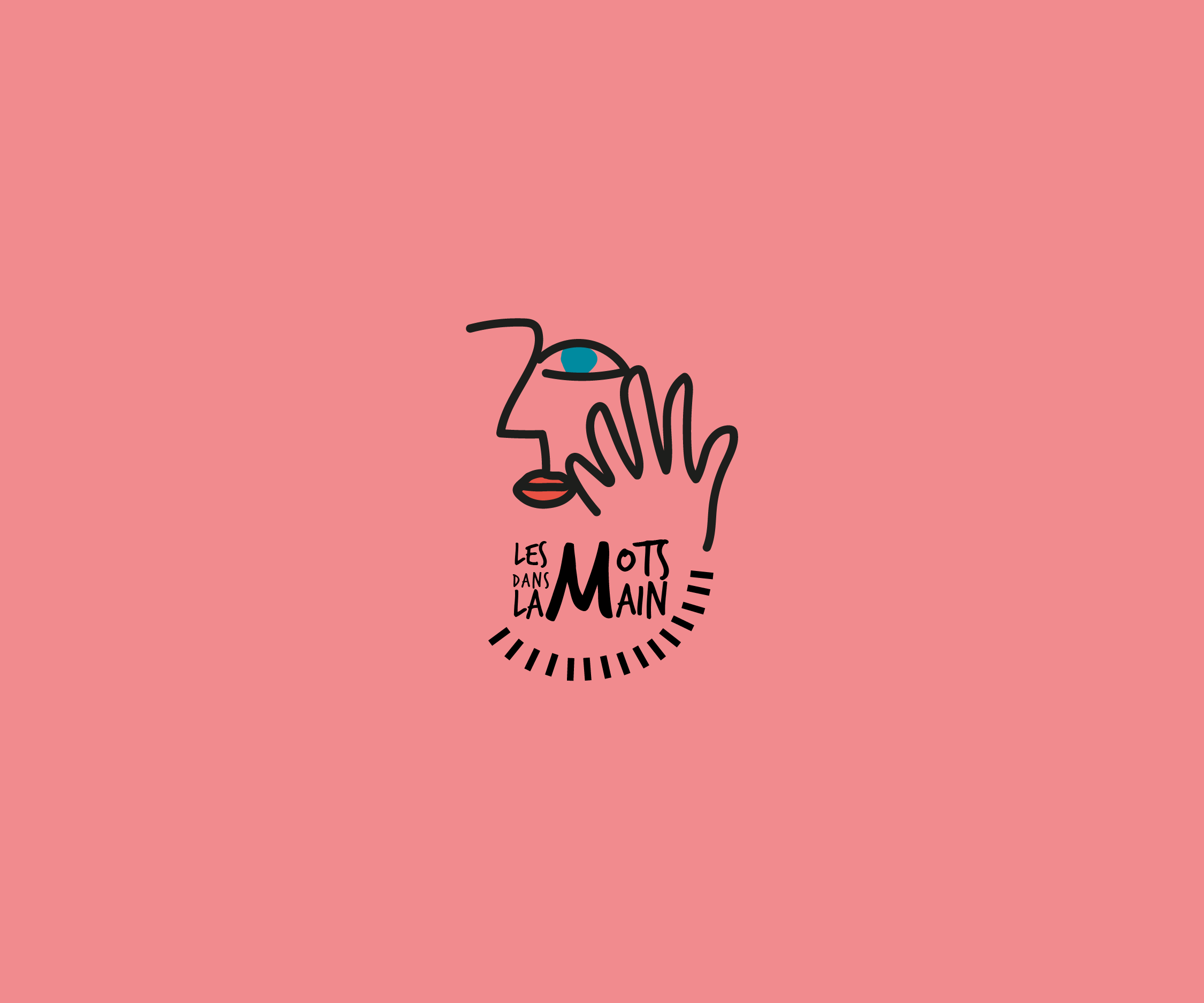 Les mots dans la main couv print