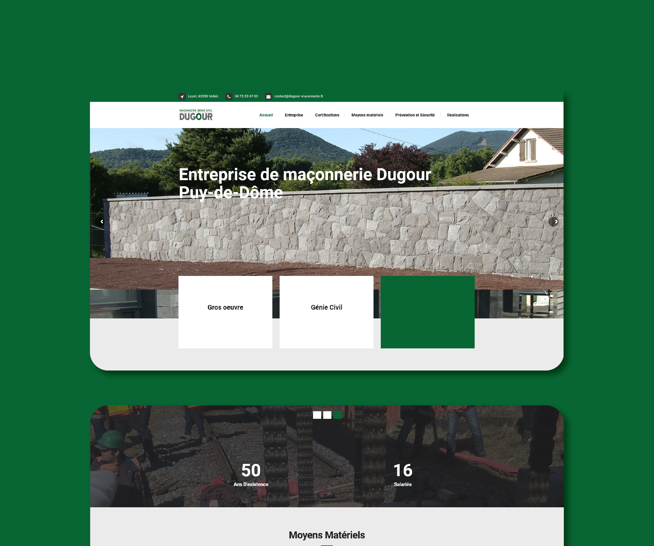 Maçonnerie Génie Civil Dugour couv web