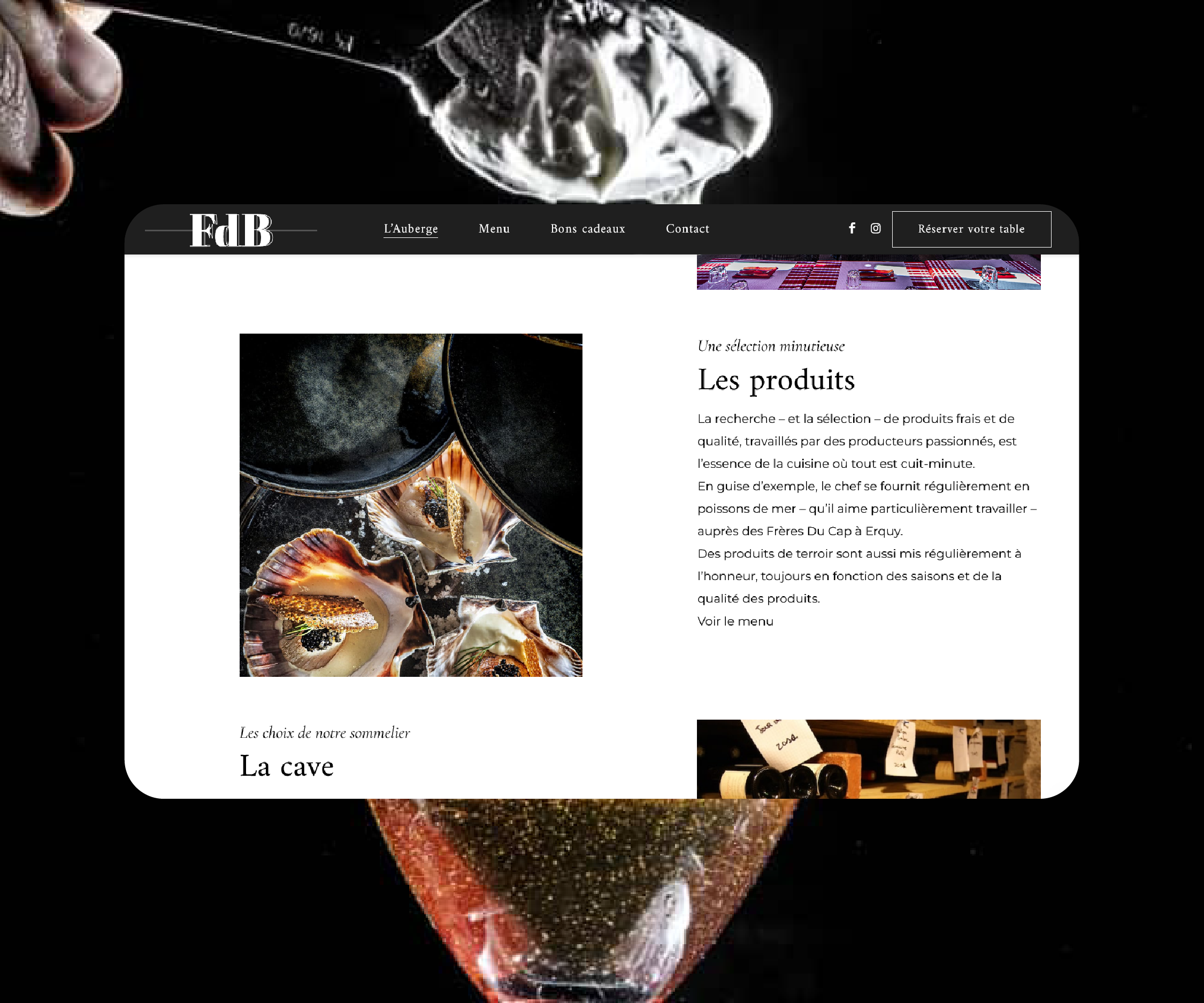 Auberge de la fontaine du berger couv web